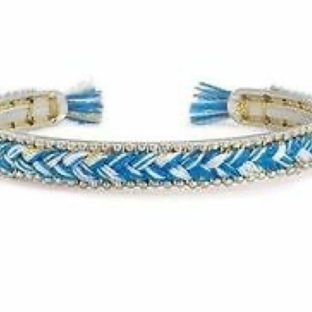 BRAND NEW IN BOX STELLA & DOT WANDERER CUFF PERFECT BLUES